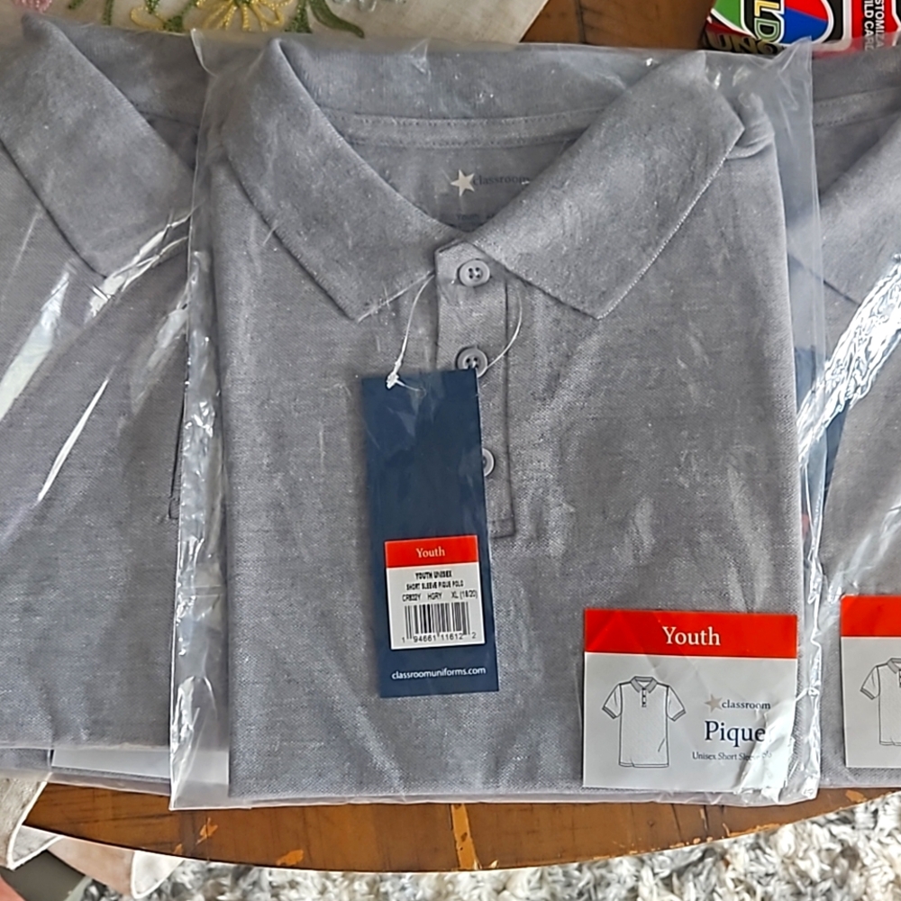 Youth Short Sleeve Polo's (5)